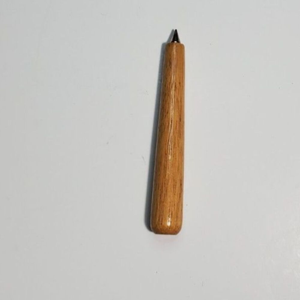 Polished Wooden Awl or Computer Tool Hole Punch~Vintage~